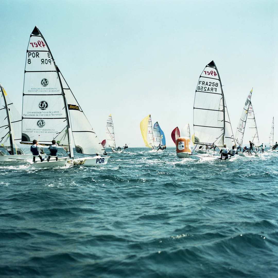 49er, semaine olympique française, hyères, france