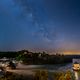 Rheinfall bei Nacht