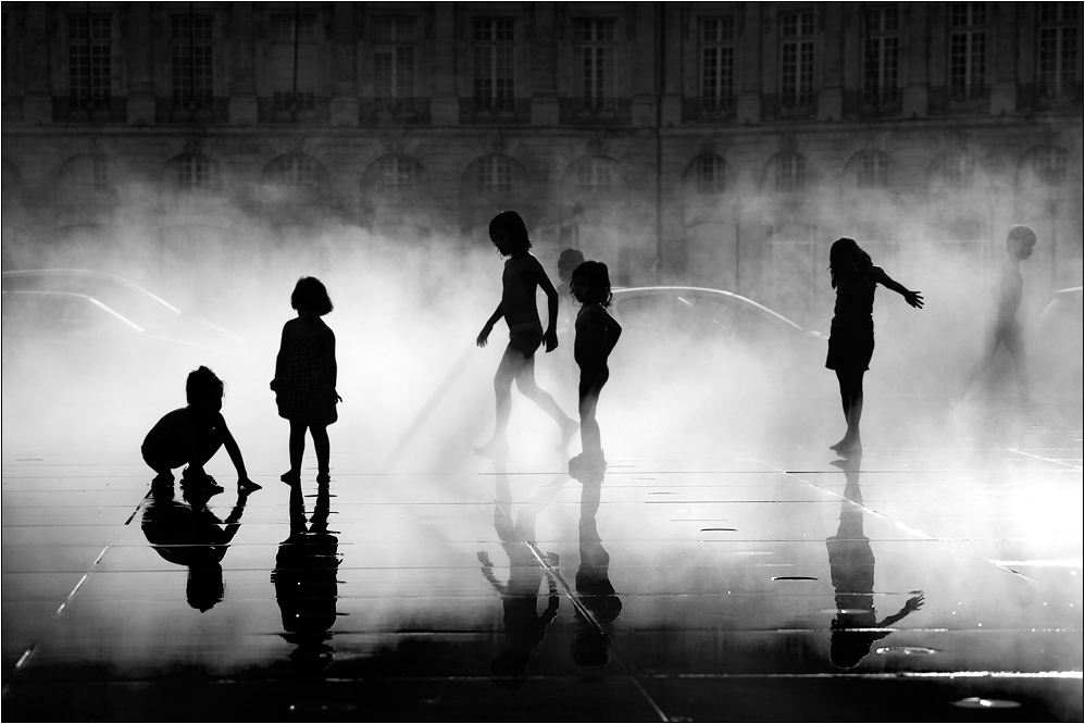 Miroir d'eau - Bordeaux von Reinhard Kö.