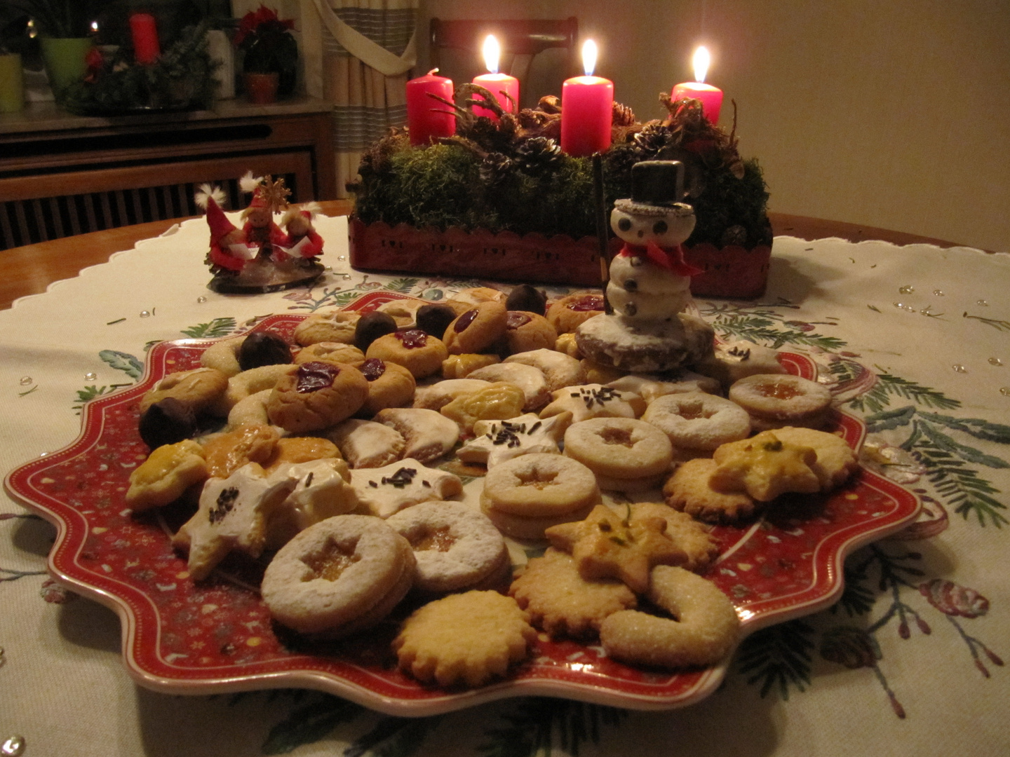 4.Advent 2016   Die Backerei ist beendet, das Christkind kann kommenn