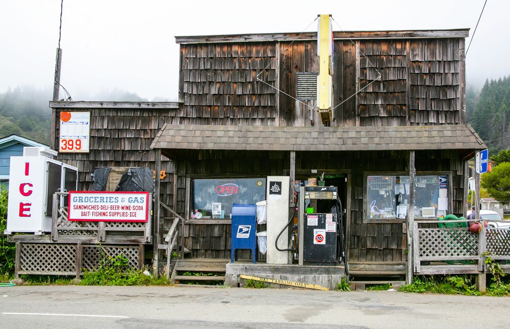 Kalifornische Tankstelle  de Evelyn Taubert