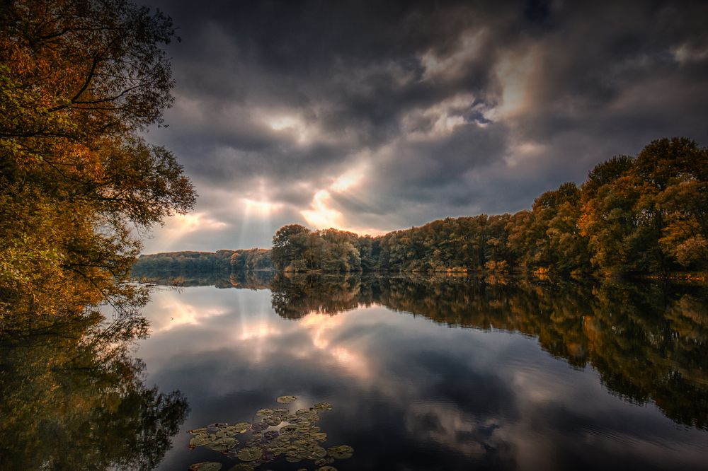 Herbst am See von Stefan Kierek