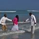 Nach der Taufe (eiskalt) im Ocean, Sdafrika