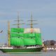 Alexander von Humbold II Einlaufparade zur Sail 2015 in Bremerhaven