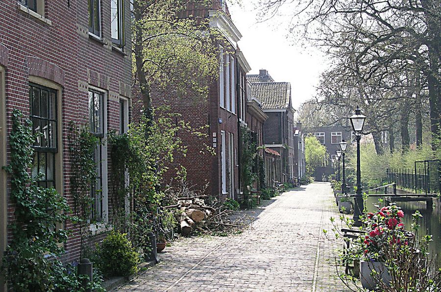 4e Binnenvestgracht te Leiden, Holland