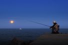 pescando en hora azul de Tresak