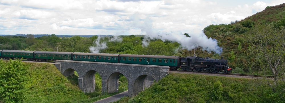 4MT at Corfe Castle