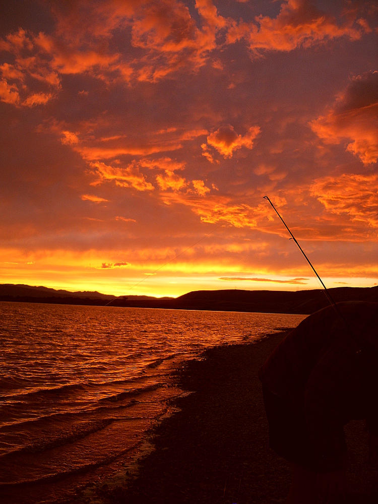 4th of July at Mackay Dam & Reservoir , Idaho , USA