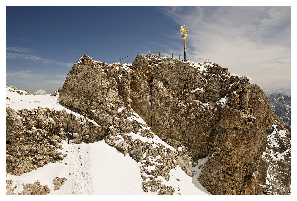 -5° C - Gipfelkreuz Zugspitze