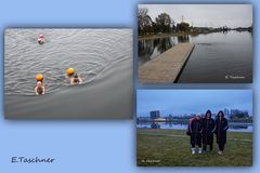 5 Grad C Außentemperatur, 6 Grad C Wassertemperatur