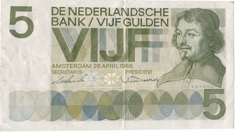 5 Gulden 1966
