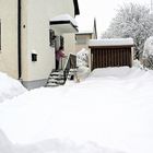 5. März - 8 Uhr: Wir versinken im Schnee .....