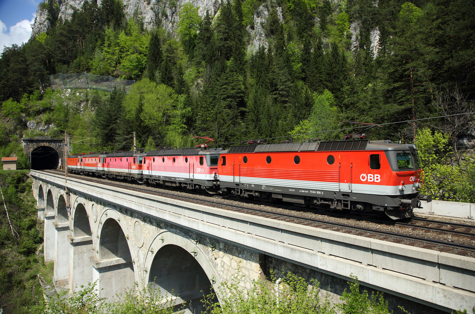 5 mal - 1144 auf dem Krausel-Klause Viadukt