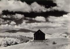 5 - Minor White - barn and clouds 1955