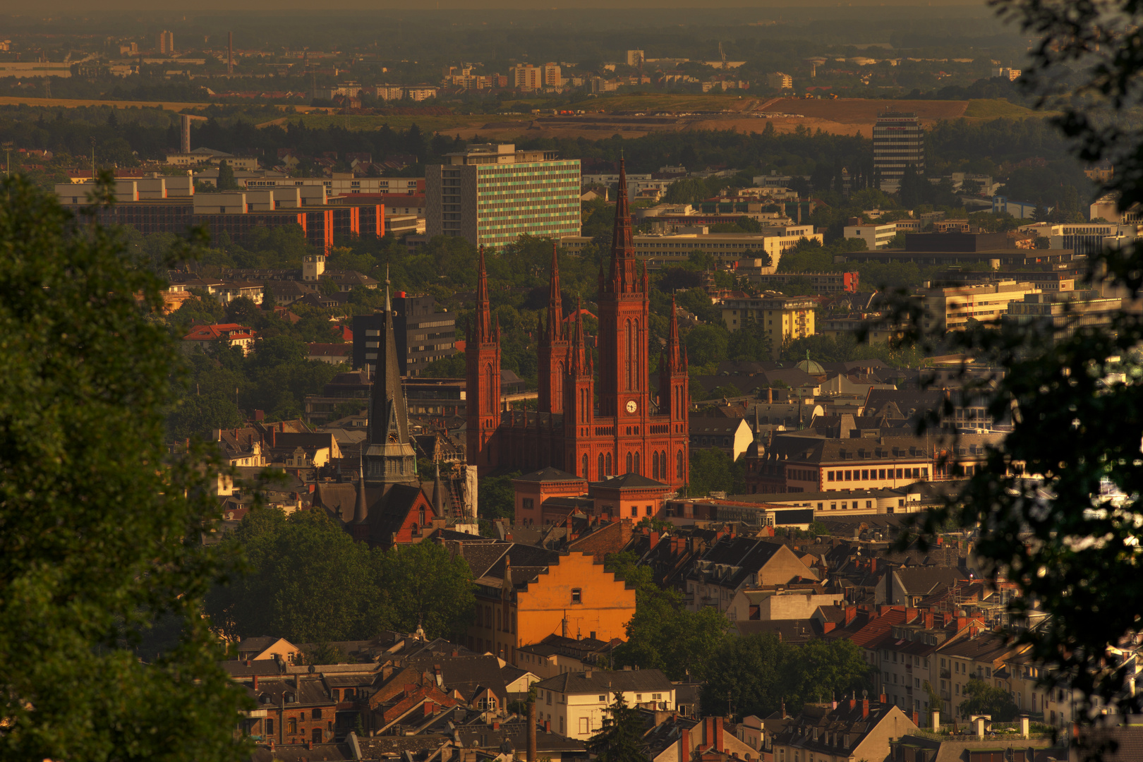 5 Turm Marktkirche Wiesbaden