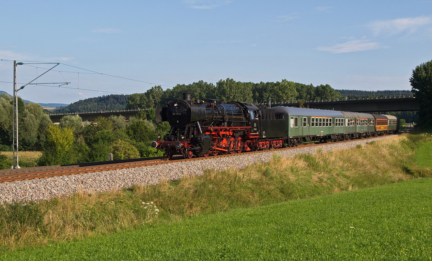 50 2988 zurück auf DB Gleisen