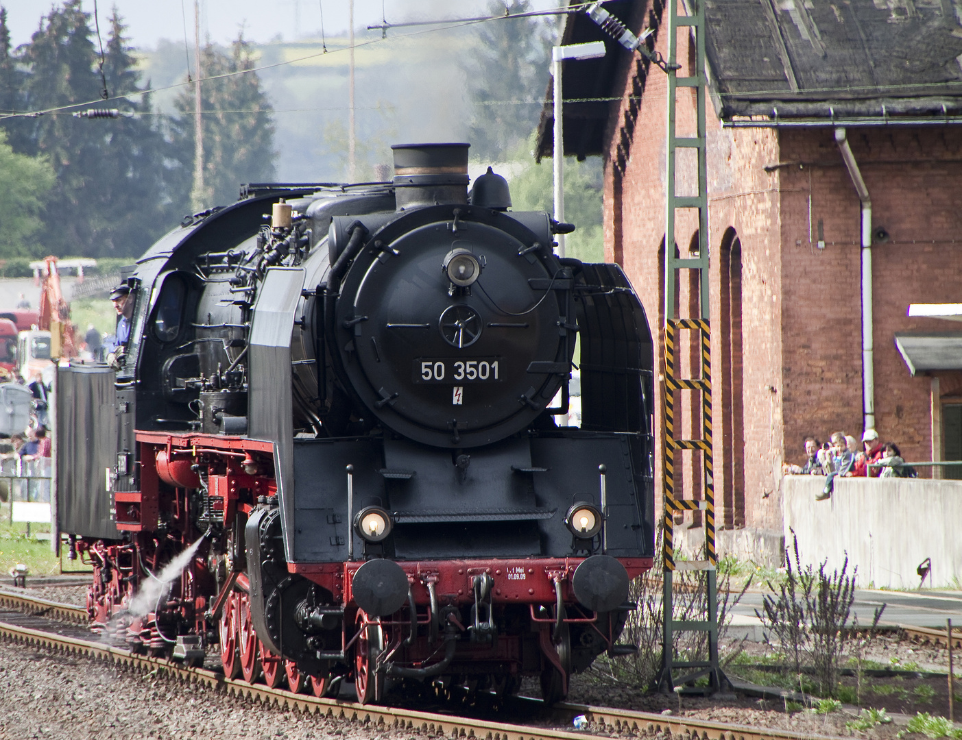 50 3501 in Bebra Foto & Bild | dampf-, diesel- und e-loks, eisenbahn ...