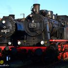 50 3552-2 der Hanauer Museumseisenbahn und die DME 184 (Elna) an einem Sonnigen morgen...