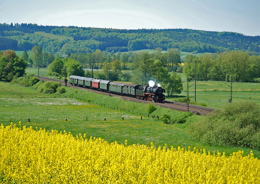 50 3552 auf dem Weg nach Bebra