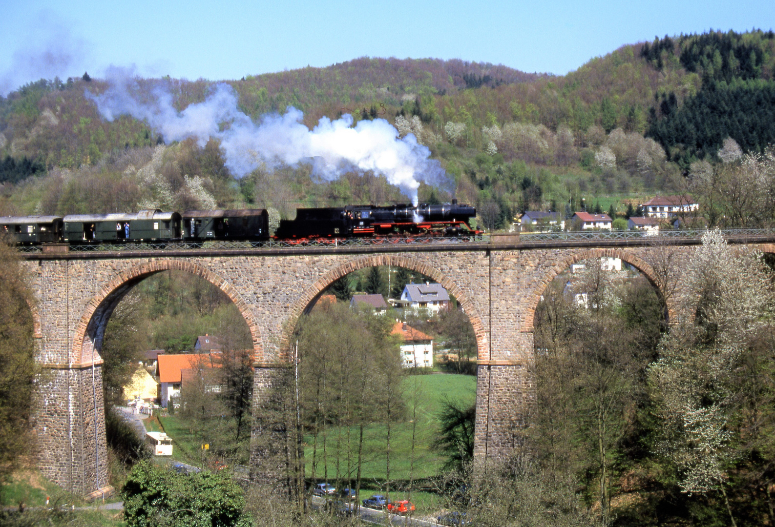 50 622 auf Bergfahrt im Odenwald