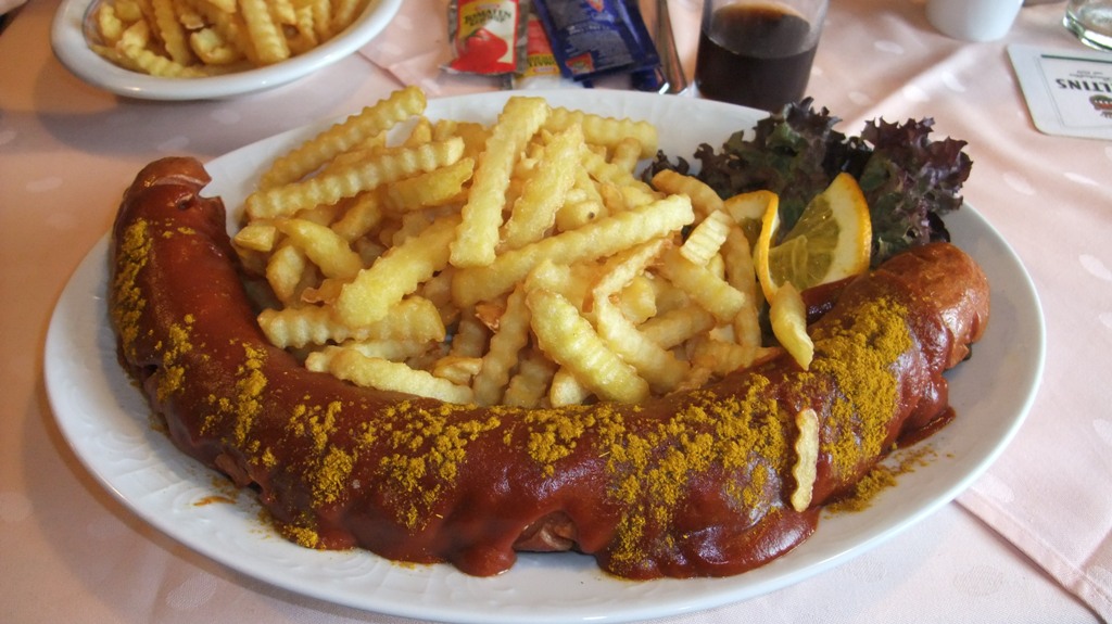 50 cm Curry Wurst!