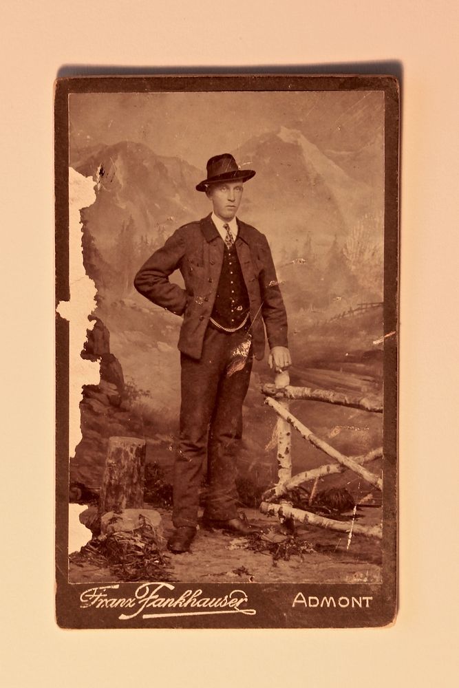 (50) Der Fotograf Franz X. Fankhauser aus Admont (Steiermark) Foto
