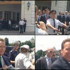 50 Meter Journalistenhorror mit Arnold Schwarzenegger