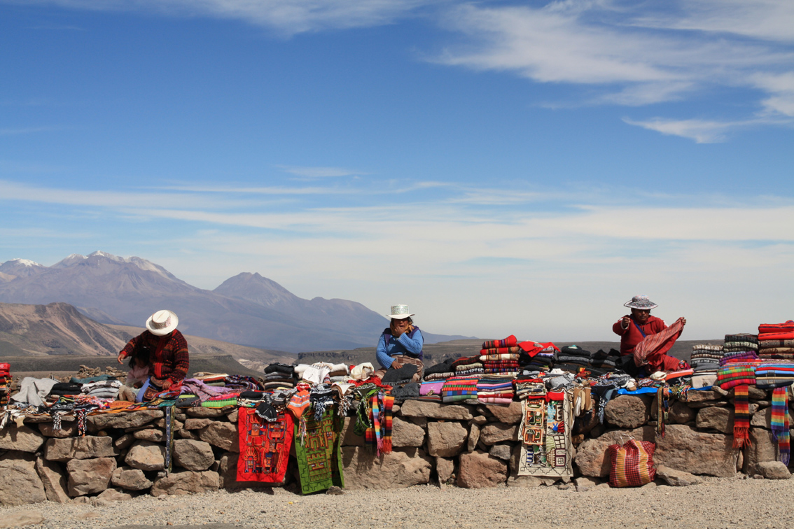 5000 m über dem Meer