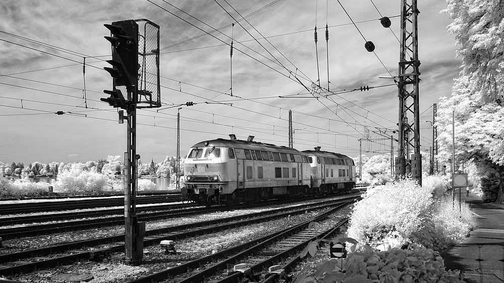 5000PS auf dem Weg zum Inselbahnhof Lindau