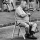 musician in the streets of florence