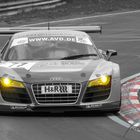 51. ADAC ACAS H&R-Cup Audi R8 LMS im Streckenabschnitt Hatzenbach