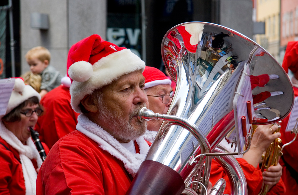 51. internationaler Kongress der Weihnachtsmänner in Kopenhagen