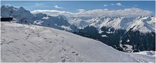 Silvretta Nova Gebiet  2024-03-08  Gebirgs-Panorama von Urbi 1962