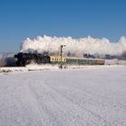 52 8080-5 mit einem Sonderzug Löbau - Görlitz - Niesky am 08.12.2012