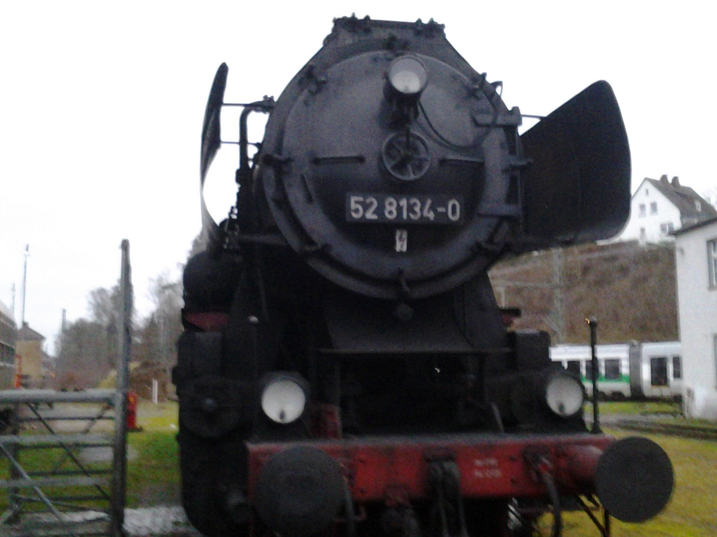 52 8134-0 im Bw der Eisenbahnfreunden Treysa