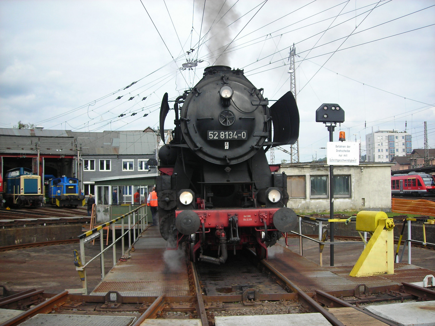 52 8134 auf der Drehscheibe des SEM Siegen