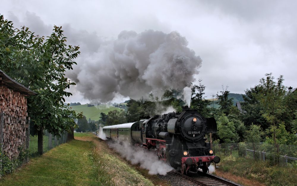 52 8154 - 8 zwischen Grünstädel und Raschau (Erzgebirge)       