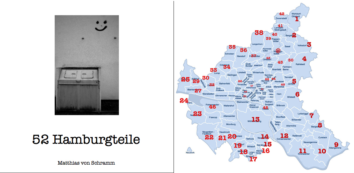 52 Hamburgteile - das Buch