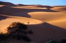 DE: Wanderung in den Sanddünen um den herrlichen See Um el Ma! by Kosche Günther 