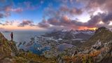 Midnight Sun in Solvaer by Nico Babot