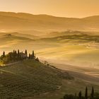 5,38 Uhr Sonnenaufgang Val d'Orcia