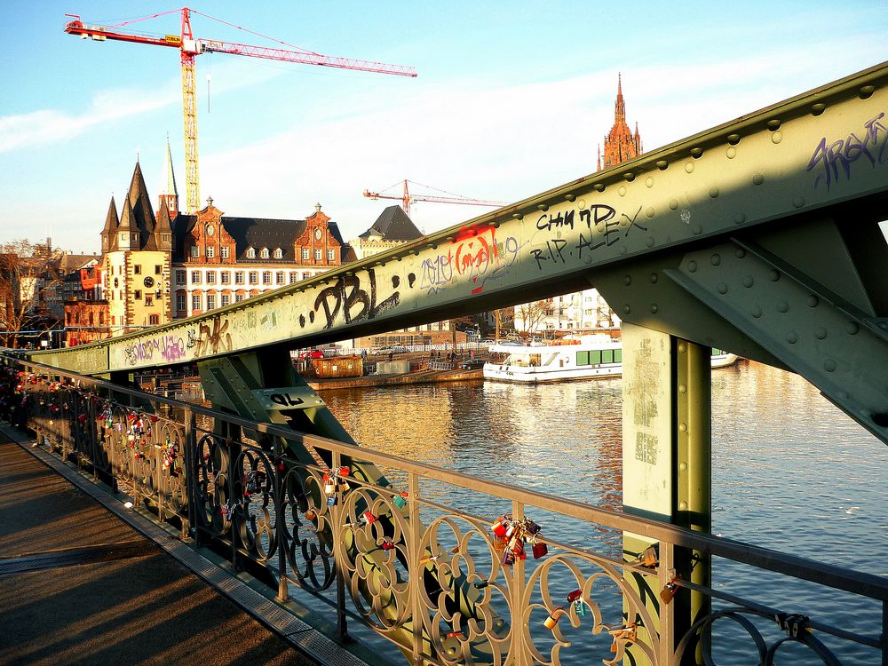 "Eiserner Steg", Frankfurt von contessina