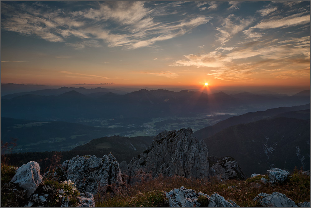 5:40 Uhr auf dem Gartnerkofel