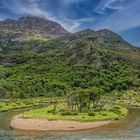 5464TZ Ushuaia Argentinien Moor- und Wald- und Gebirgslandschaft