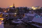 Schnee in Bautzen von Michael Krüger MK