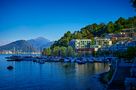 Bootshafen am Lago Maggiore ... von Thomas Pfister