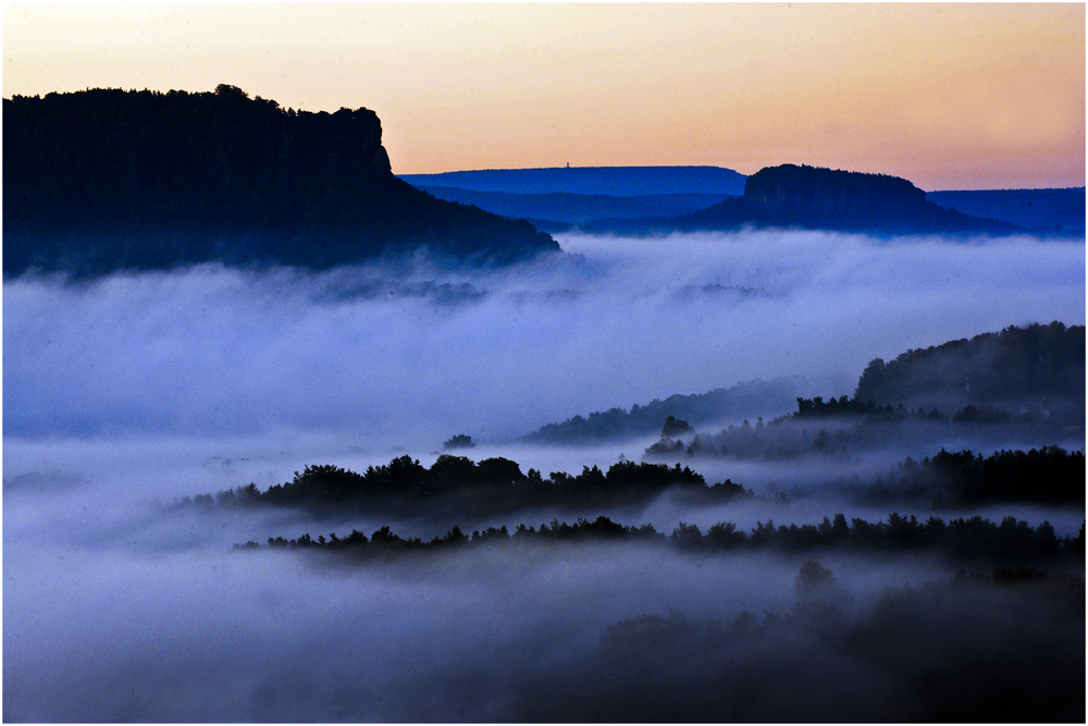 Nebel-Bastei  von Thomas Kube