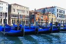 Venice Gondolas in blue von Ingo Schultz 