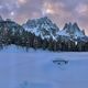 Dolomiten - Sonnenaufgang