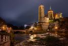 Bautzen Altstadt am Abend  von akita-rm